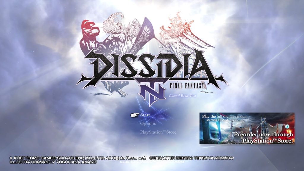 DISSIDIA FINAL FANTASY NT Closed Beta Test_20170825224650